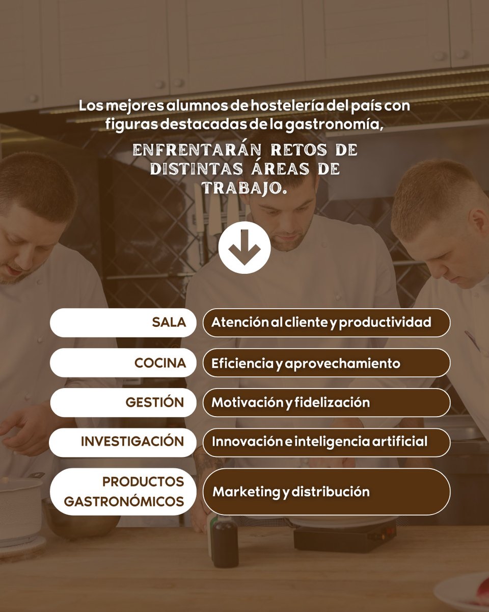 📣 El II Campus Gastronómico Talento Joven ya es oficial y durante las próximas semanas os iremos contando todo lo que se viene 🔥

📅 27 y 28 de octubre
📍 CCT Región de Murcia

Porque el talento del futuro se cocina en Murcia 👏

#CampusTalentoJoven #SoyCCT #CCTMurcia