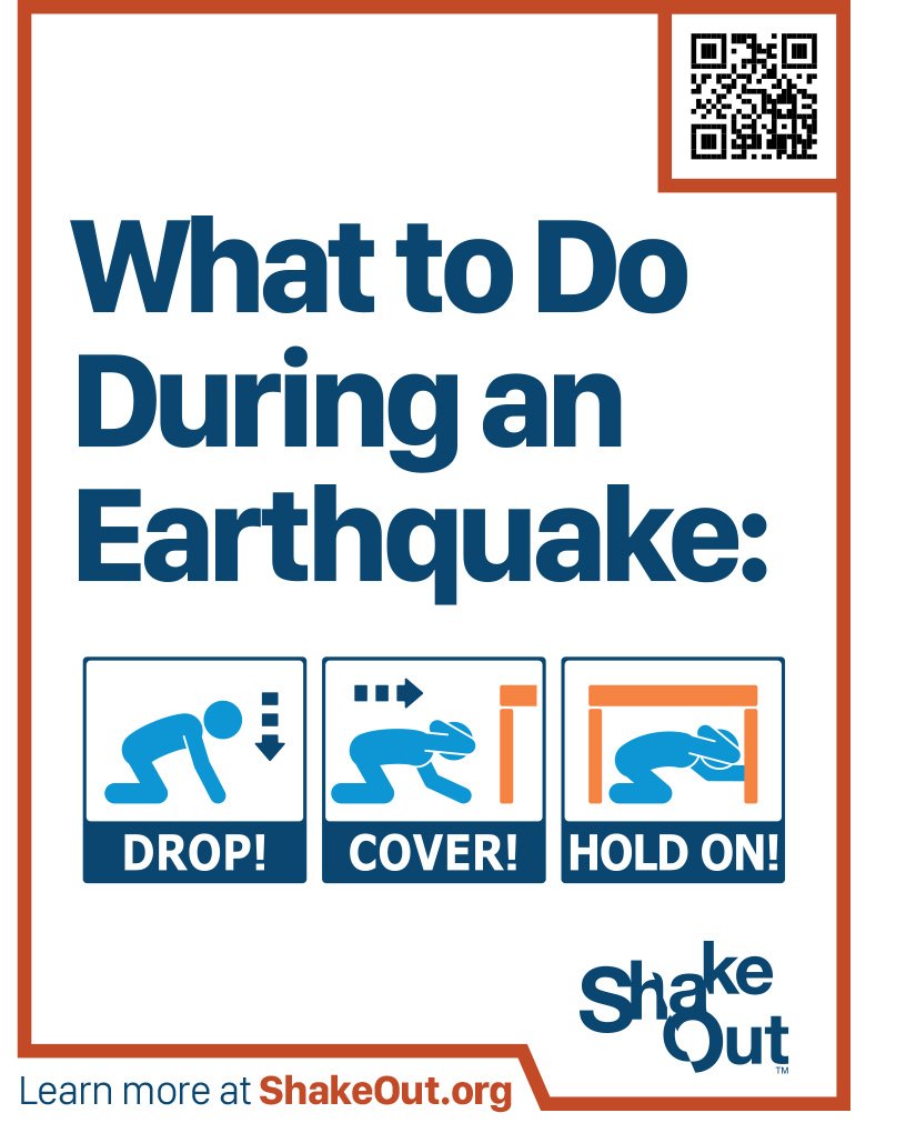tacomacc's tweet photo. Earthquake Drill Starts Now

Earthquake drill starting. 

Drop! Cover! Hold on! https://t.co/hwvSUHk4fS