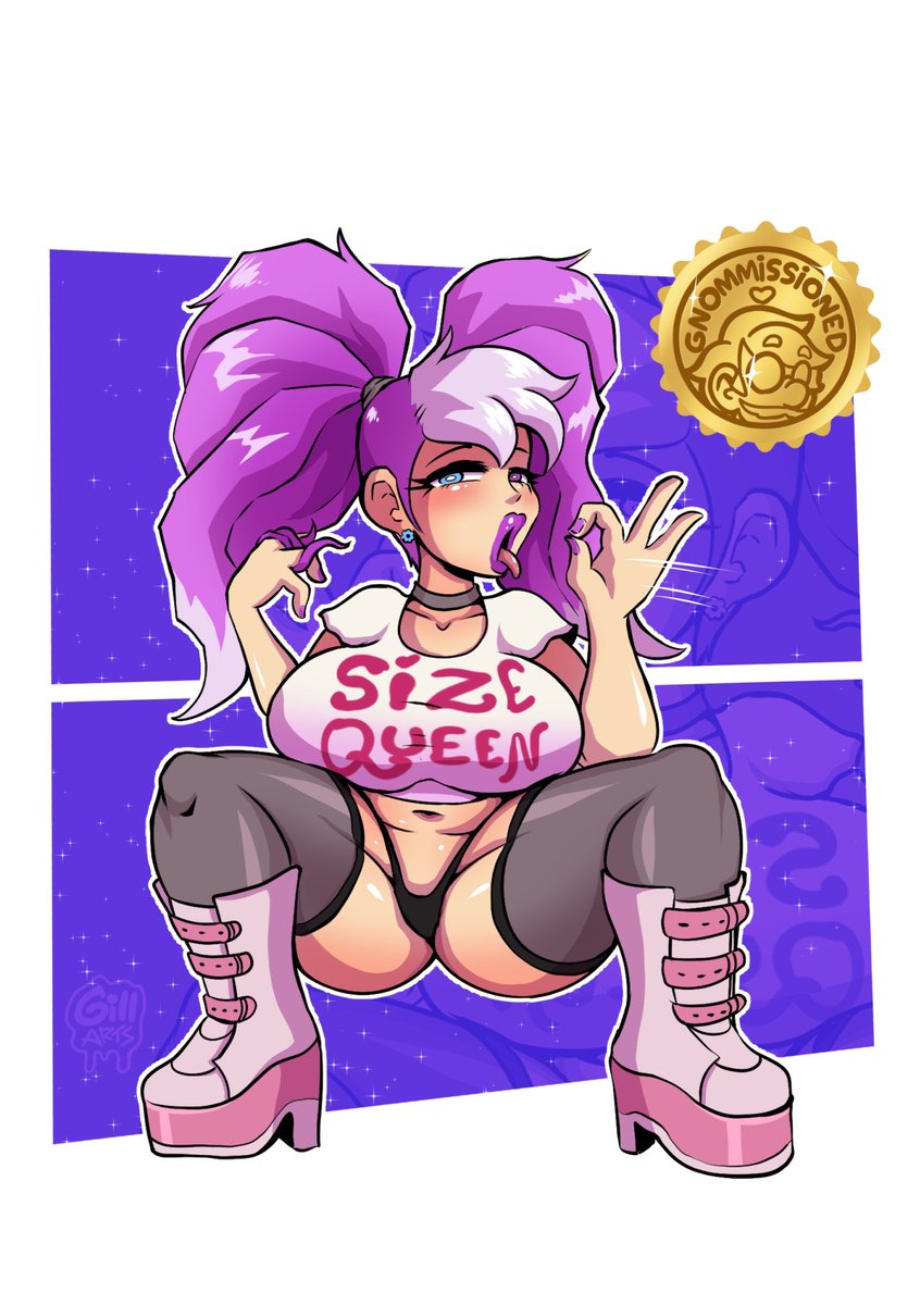 "Good Moaning~"

Zixi comes in a double comm for  <a href="/Flamefleef/">Flames</a> ! Tyvm!
