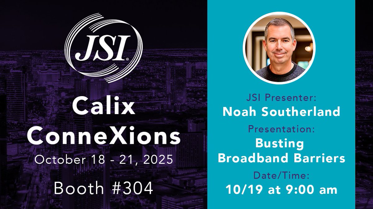 We are proud to be Silver Sponsors for 2025 <a href="/CalixHQ/">Calix</a>  ConneXions! You can connect with us at booth 304 to learn more about our complete suite of broadband solutions, or try to hit the high score on our TRON arcade top!