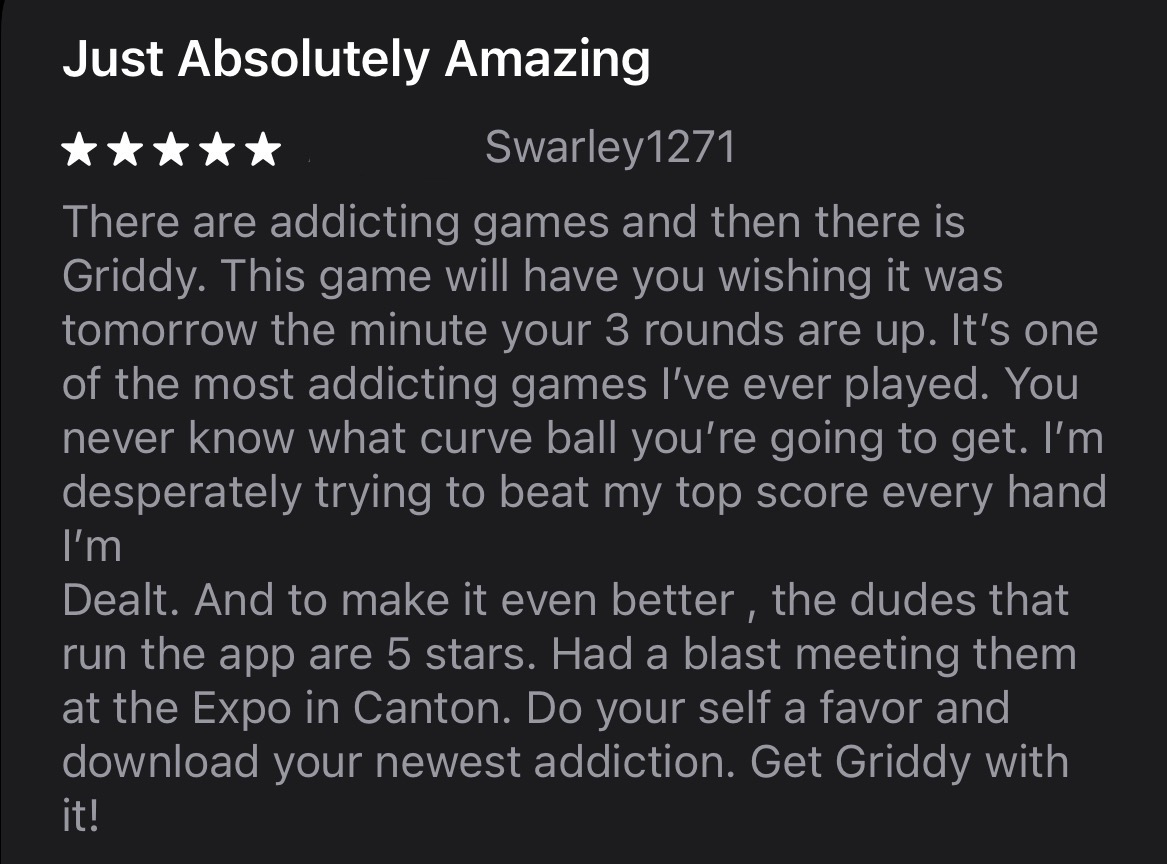 Griddy: Football Puzzles tweet media