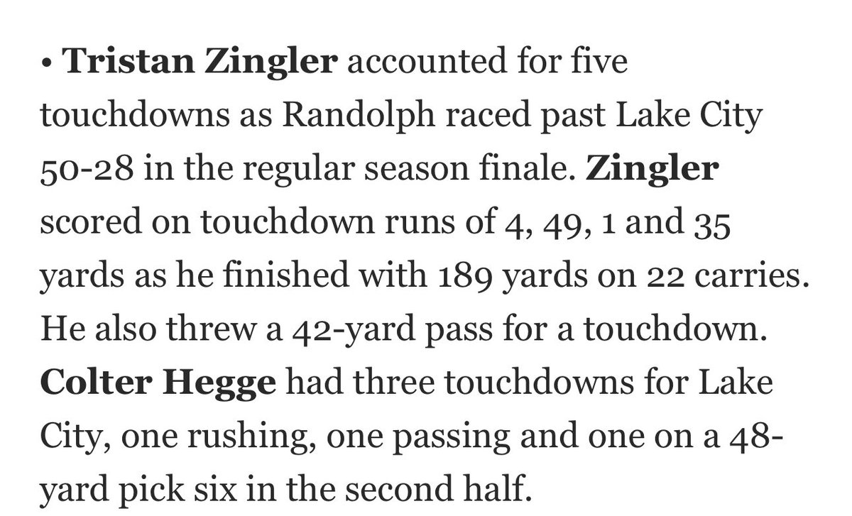 Keep working hard <a href="/zingler_t/">Tristan Zingler</a> and Rocket team! 

postbulletin.com/sports/prep/hi…