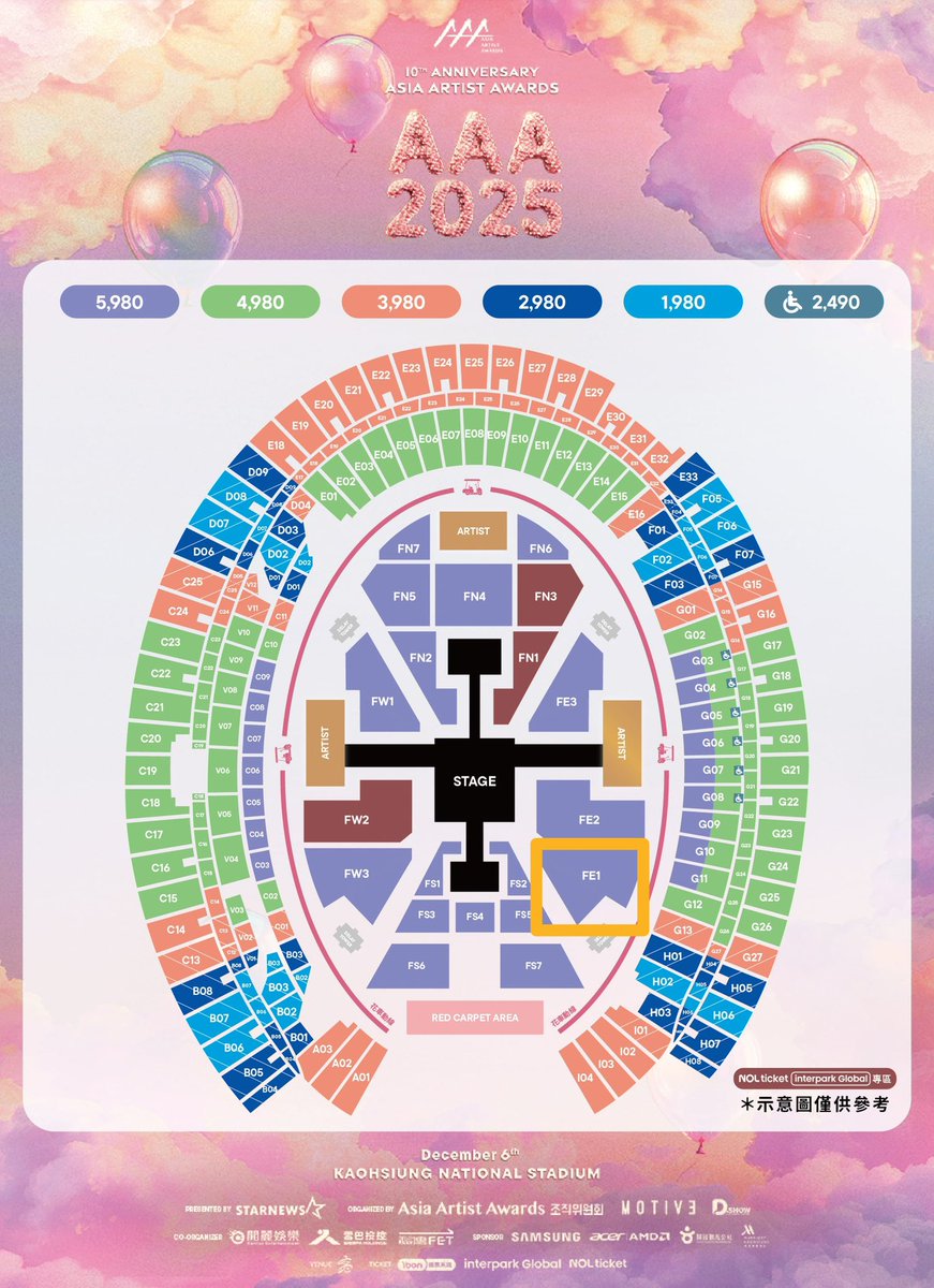 j15975321's tweet photo. #selling 

📢 AAA 2025 고시웅 공연 티켓 판매
📍장소: 가오슝 국가체육장 (Kaohsiung National Stadium)
📅 공연일: 2025년 12월 6일
🧾 실물 티켓

내부 좌석 2장 연번

#AAA2025 #ACON2025 #2025AsiaArtistAwards #AAA2025_KAOHSIUNG #AAA_10th #AAA #ACON https://t.co/AhTePMAJ6U