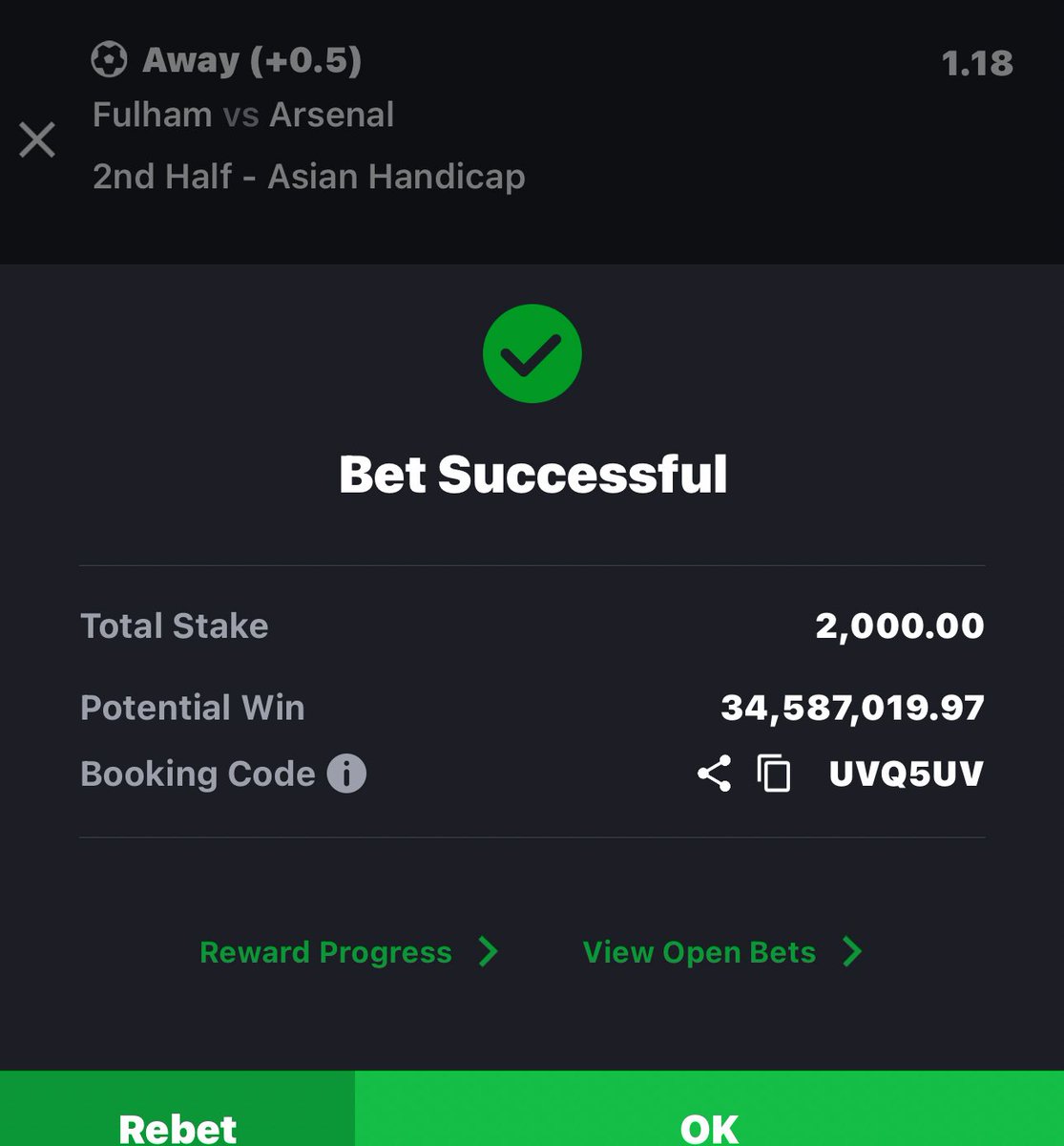 VecthorTips's tweet image. THIS IS IT

UVQ5UV
GLBTW6

HALFTIME &amp;amp; 2HALF SUPPOSE STRONGER TEAM DOUBLE CHANCED RESPECTIVELY 

More free codes on telegram👇
t.me/vecthortips