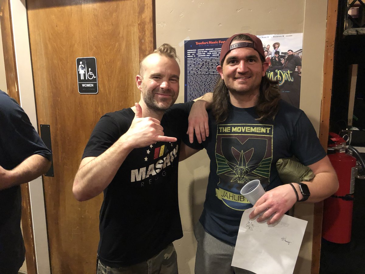 TBotkin1's tweet photo. @TheMovementVibe You guys stumbled into my life at the perfect time. This is from the second show I saw you guys, after I added my Movement ink. The first show was that tour with Stoopid, J. Boog and Iration out in center field of Boise’s minor league baseball team. I owe a lot to you guys! https://t.co/yQicaPyJXK