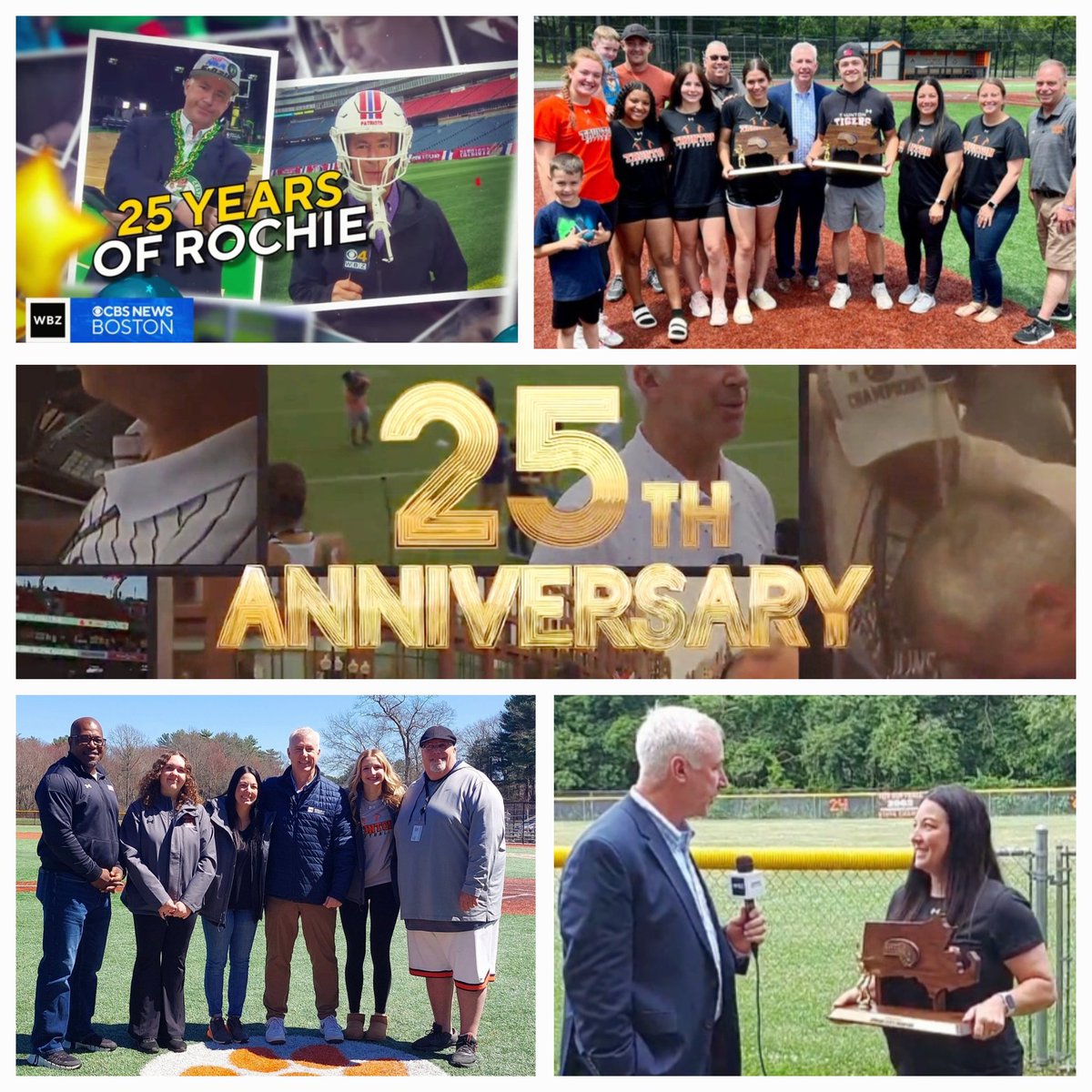 THSCoachFox's tweet image. Has COVERED us all for the past 1/4 century with professionalism &amp;amp; dignity!! Turning the spotlight on him this time. 🔦🔦 Happy 25th, @RochieWBZ!! @wbz @RedSox @Patriots  @celtics @NHLBruins @MIAA033 @tauntonsoftball @DirtyTBaseball @thstvstudio