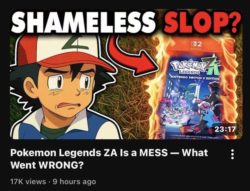you know what else is shameless slop?