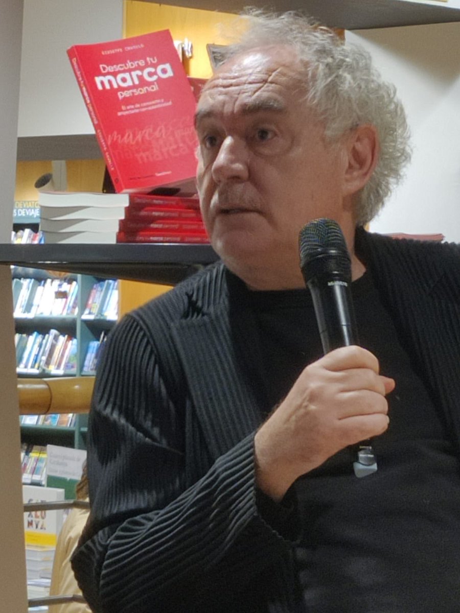 Libros de Cabecera (@libroscabecera) on Twitter photo Ferran Adrià empieza explicando el éxito del Bulli y de todos los proyectos en los que colabora.
#descubretumarcapersonal
<a href="/casadellibro/">Casa del Libro</a> Ferran Adrià empieza explicando el éxito del Bulli y de todos los proyectos en los que colabora.
#descubretumarcapersonal
<a href="/casadellibro/">Casa del Libro</a>