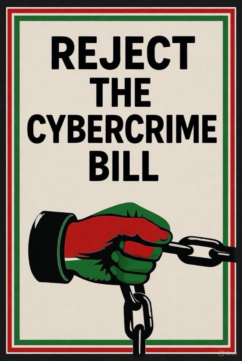 AFTER RAILA AZIKWE, KUNA SHUGHULI INATAKA MBOGI.

THAT CYBERCRIMES BILL AND PRIVATIZATION BILL NEEDS TO BE RECALLED URGENTLY.

THE STREETS ARE CALLING GUYS!!!!