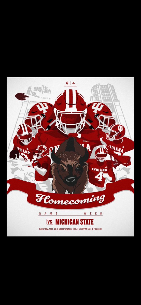 I’m excited to be back in Bloomington this weekend for <a href="/IndianaFootball/">Indiana Football</a> <a href="/IUBloomington/">IU Bloomington</a>