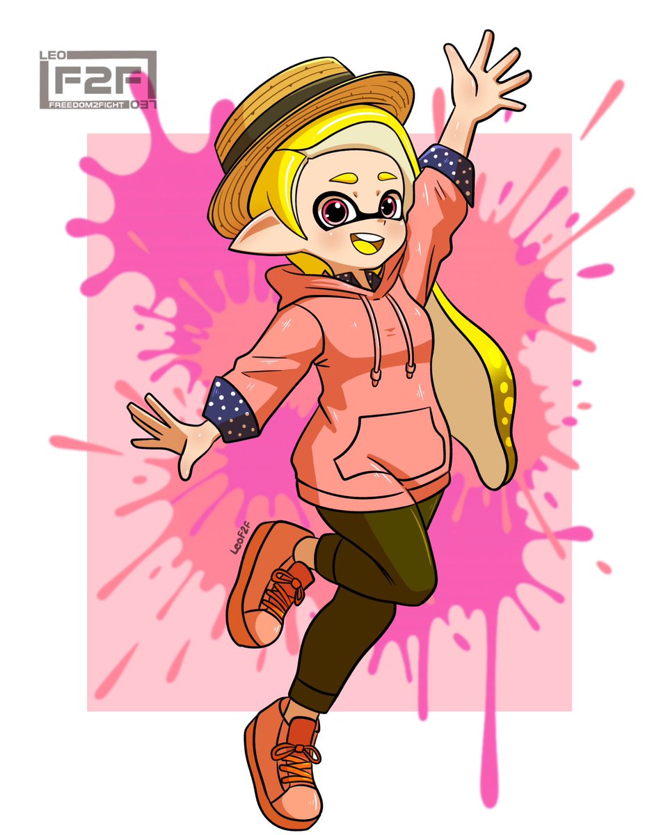 Commission for <a href="/OcMatrix8/">OCMatrix</a>!
#Splatoon #SplatoonArt