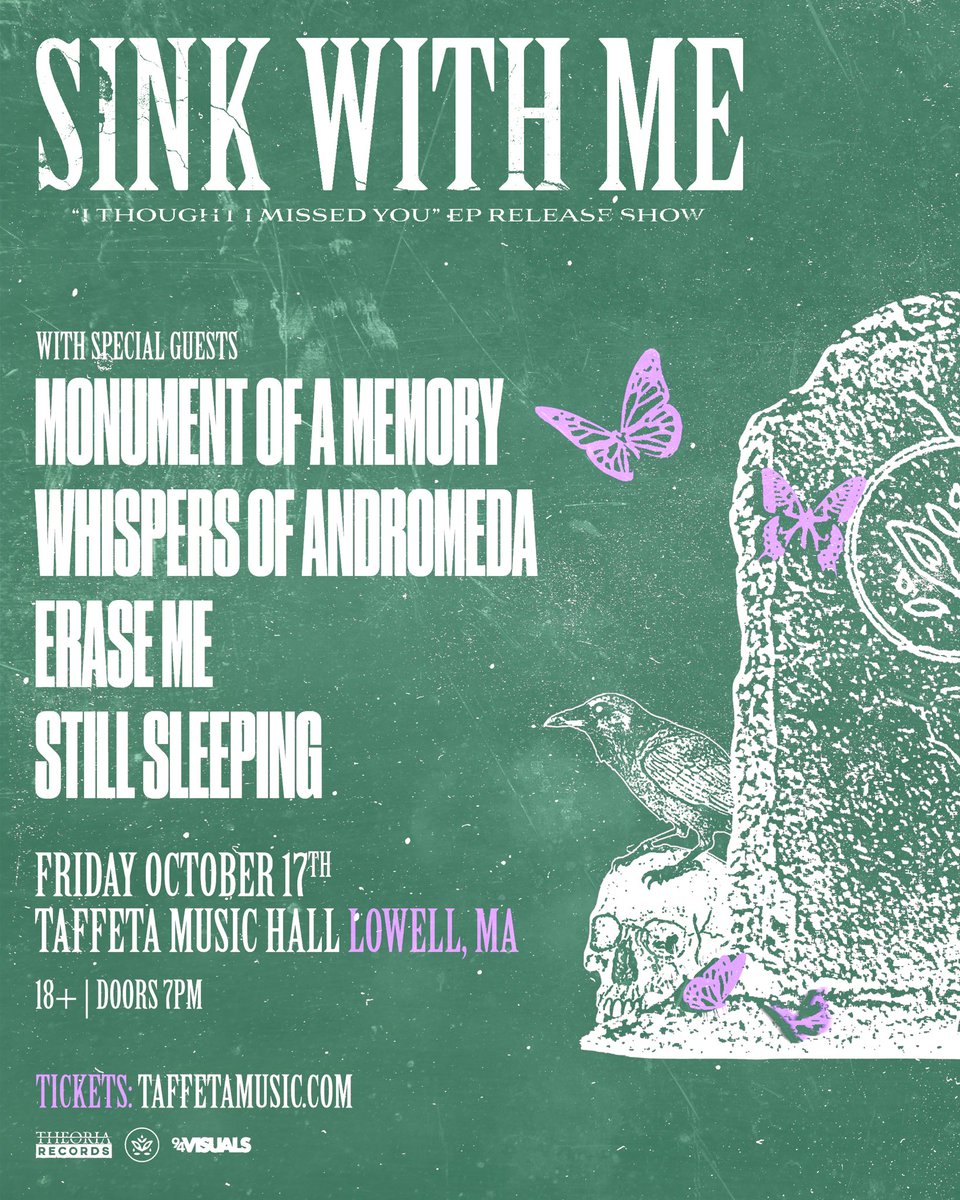 🚨 TOMORROW 🚨 

We’ll see you in Lowell, MA for <a href="/sinkwithmeband/">SINK WITH ME</a>’s album release show. Come party and bang your heads with us. Let’s make this a show to remember 🤘🏼

📸: @glavish.photography 

#metal #metalband #metalcore #hardrock #livemusic