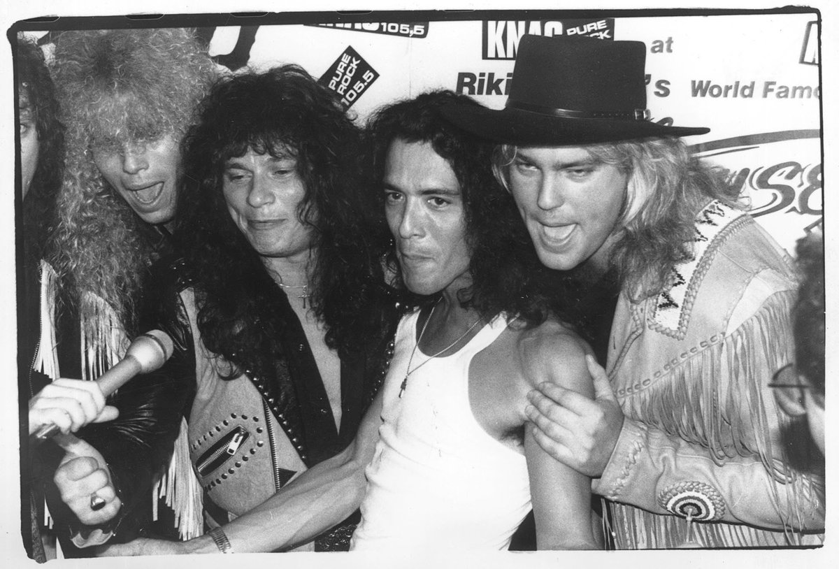 Throw Bach Thursday a look back in Time <a href="/StephenEPearcy/">STEPHEN E PEARCY</a> <a href="/SeanMcNabbLA/">Sean McNabb</a> #RobCrosby R.I.P. I believe it was a #KNACRadio event.