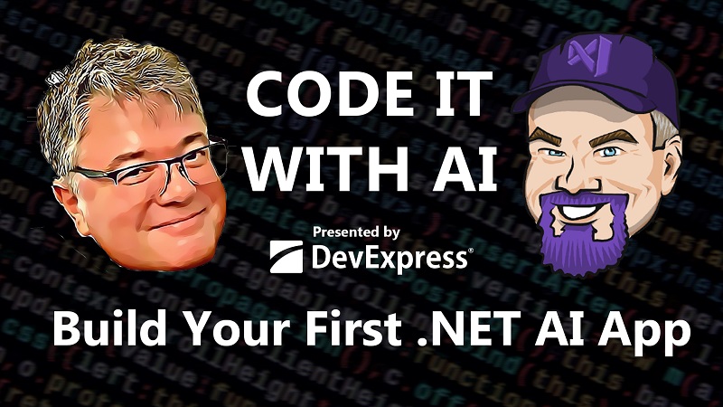 carlfranklin's tweet image. It's Code it With AI youtu.be/9F7muWd4sow episode 4 with @csharpfritz and myself premiering Monday, Oct 20 at 2PM ET.
