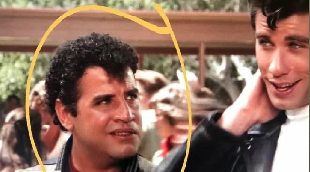 TheCinesthetic's tweet image. This guy in the movie Grease (1978) is supposed to be a teenager.