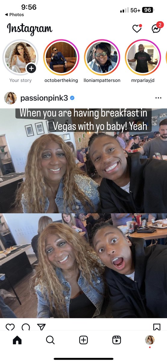 When you in Vegas with your daughter