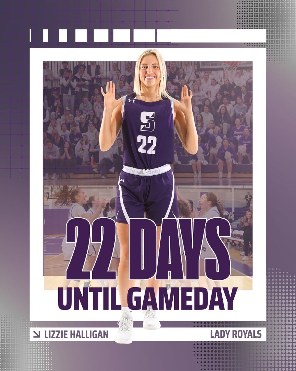 22 days and counting… Mark your calendars!🏀💜 #GoRoyals