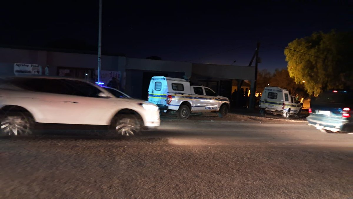 Sowetan1981's tweet photo. WATCH | Police are at the business premises of Brown Mogotsi in Mahikeng. National police spokesperson Brig. Athlenda Mathe says the visit is part of an ongoing investigation into allegations that have emanated out of the parliamentary ad hoc committee and Madlanga Commission. @Mizzyb1 

Images: Supplied