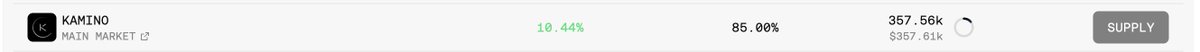 macbrennan_cc's tweet image. Alpha:
- Lend yield available (Kamino USDG)
- Borrow rate available (Project 0 USDT)

With leverage -- you can loop this, and capture this delta over &amp;amp; over again.

This is not a short term arb... only $300K has found it, and there's a lot of capacity for more.

You can put your…