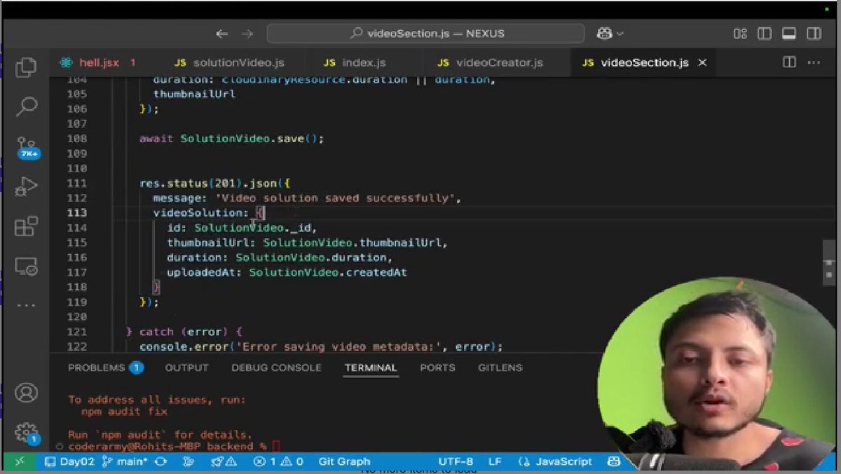 SkChaudhary45's tweet image. #STRIKE30: Pro Video Uploads with Cloudinary by @rohit_negi9
Enterprise-ready system with dynamic URL generation, secure signed uploads, decoupled video schema, and premium access control — the patterns behind Netflix & YouTube.
#Cloudinary #BackendEngineering #Nexus #CoderArmy