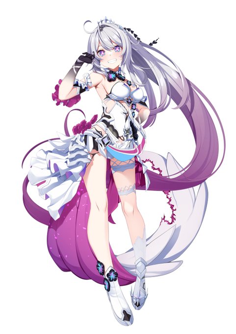 寝る前にちまちま進めてるキアナ良い感じ。あともうちょいで完成 