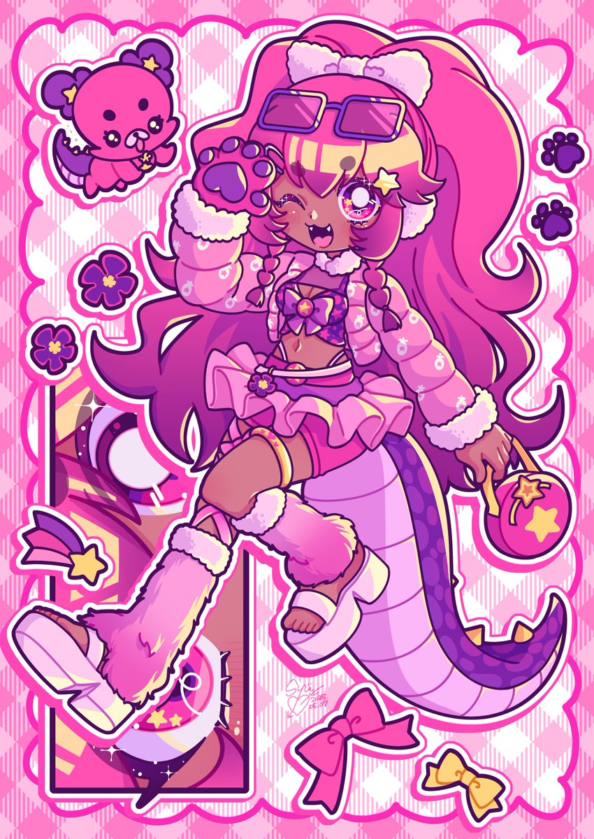 Ready for our date! 🎀✨
(we're givin away your kidneys 4 blindboxes!!!)

🎨: @/SYU_X__