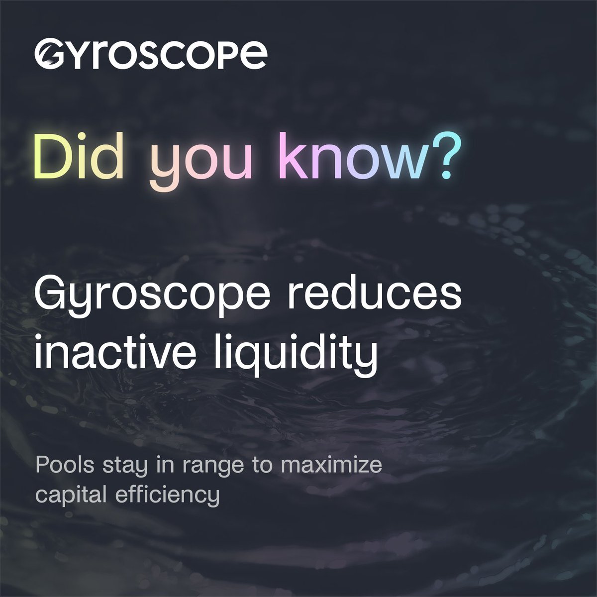 Dynamic Pools reduce out-of-range liquidity, keeping more capital productive for LPs at all times.