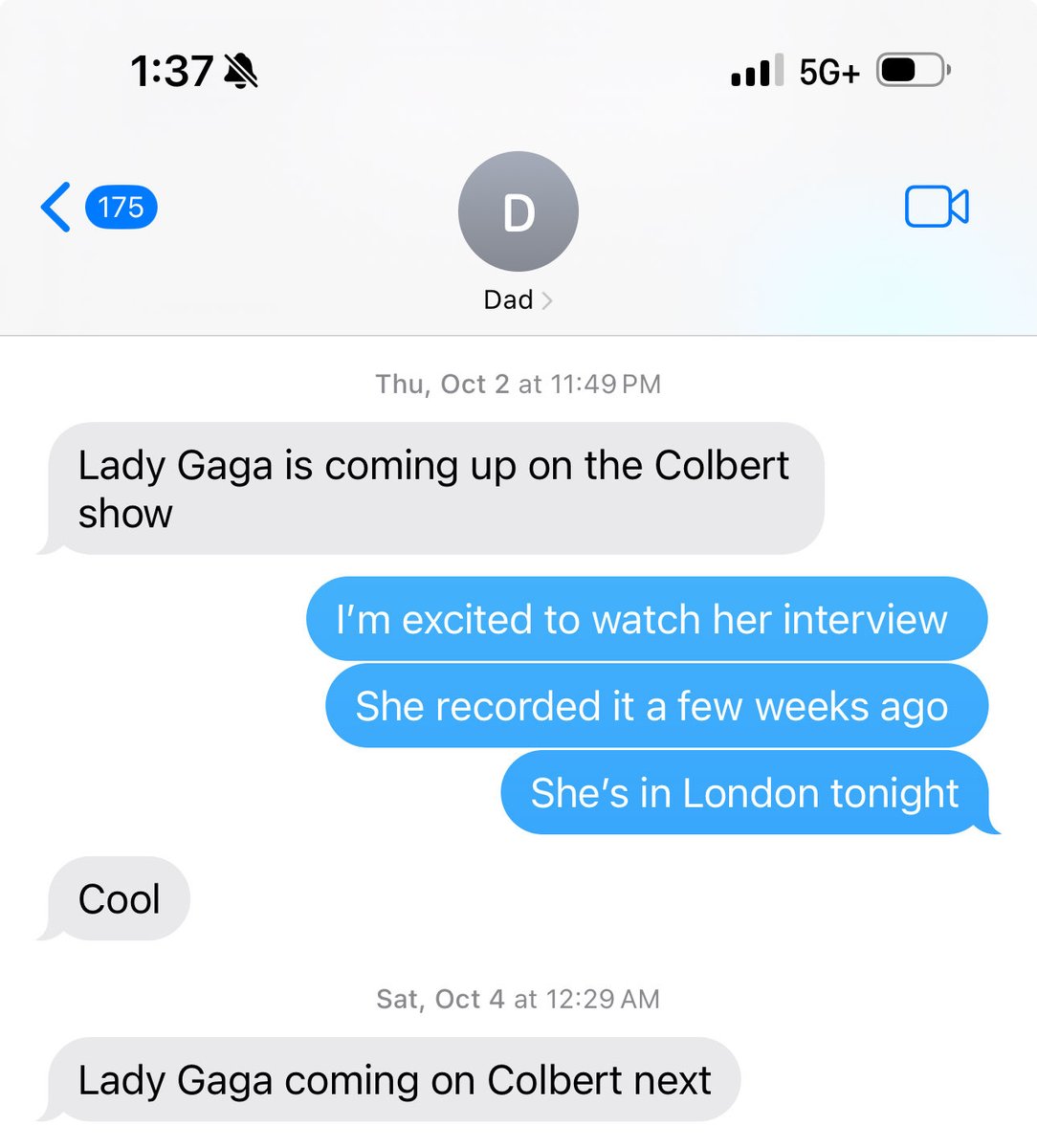 davibroui's tweet image. How my dad texts me