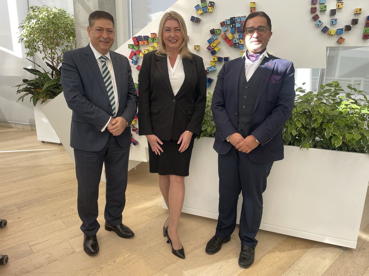 morocco_bc's tweet photo. Honoured to represent the Kingdom of #Morocco during an official visit to University Canada West 🇲🇦🤝🇨🇦
A pleasure meeting President Dr. Bashir Makhoul and Dr. Eslam Alhogaraty to explore new avenues for academic cooperation and cultural exchange.
#UCW #morocco https://t.co/dAyXLIhj8M