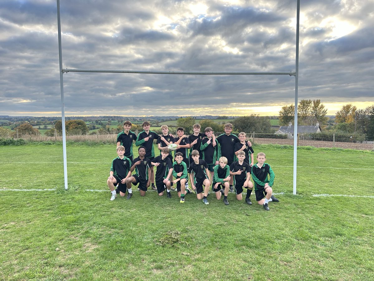 Great win for the Year 8 rugby team against Writhlington this evening 🏉