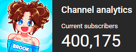 _Thisisbrook_'s tweet image. 400K ON MY SECOND CHANNEL💙💙💙