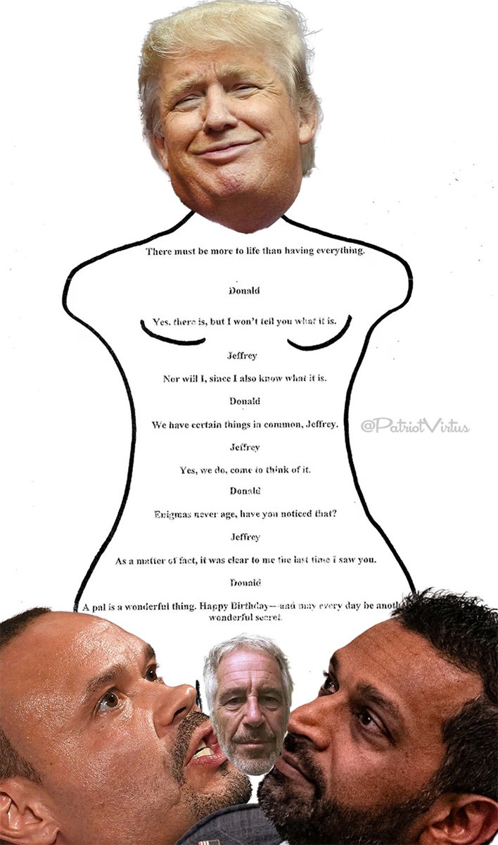 <a href="/FBIDDBongino/">Dan Bongino</a> You won't even track down the #EpsteinFiles.
Keep protecting pedophiles, Dan. It is very telling about who you really are as a person.