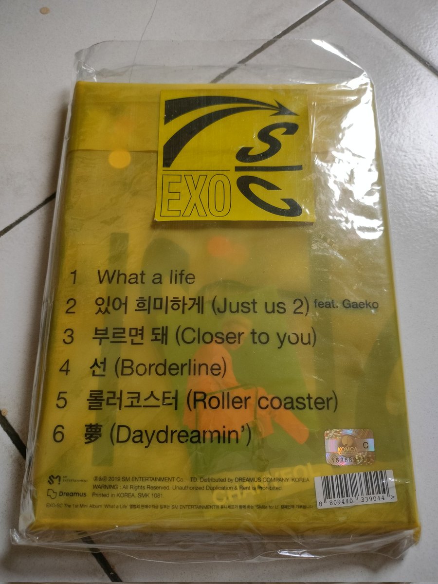 WTS album EXO SC 80rb

MINAT DM
