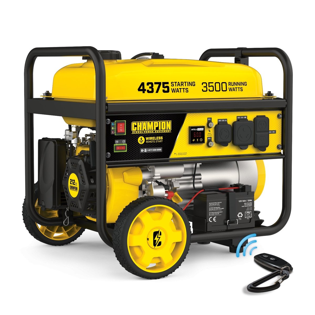 #Hardscape #ToolOfTheDay: 200964- 3500/4375w Champion Generator, Remote Start | carbourtools.com/products/20096… | #HardscapeTools #LandscapingTools #ProTools