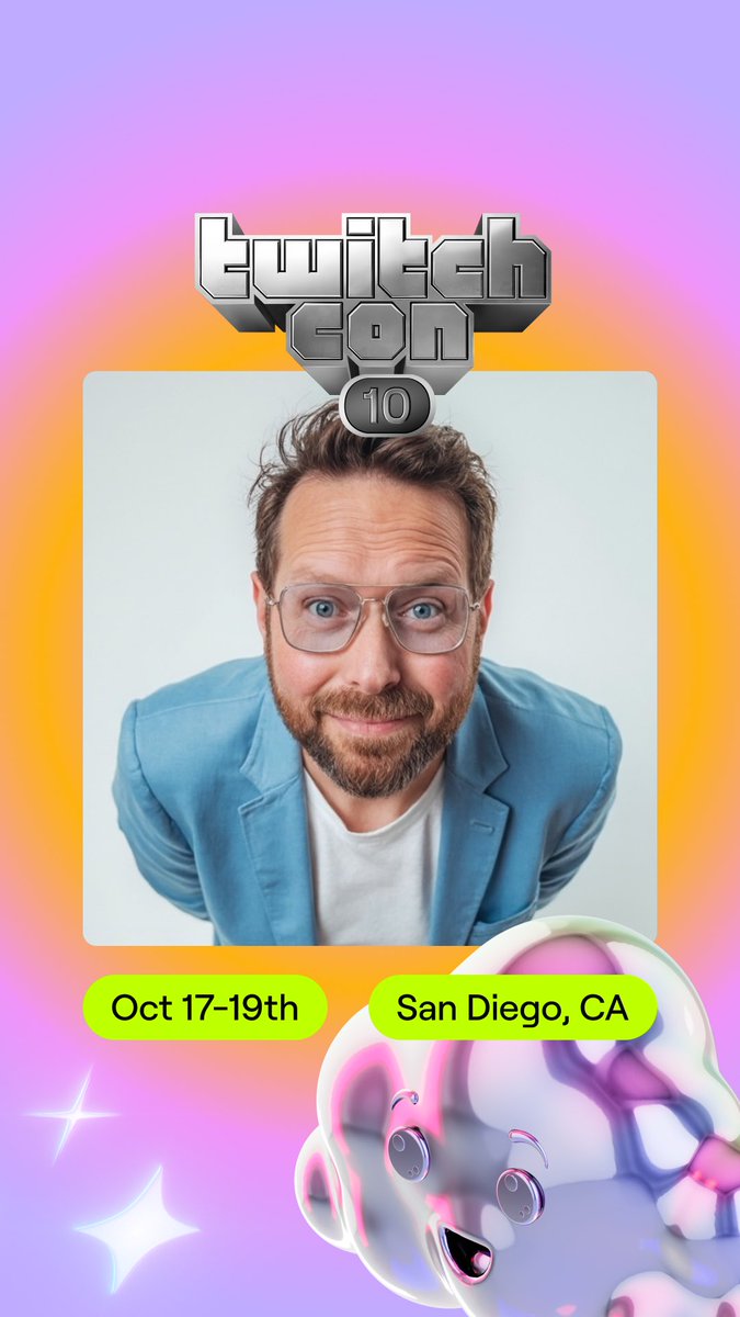 I’m ready to take on #TwitchCon 

Join me at #TwitchConSanDiego for some fun and shenanigans.

Find me on the con floor and probably hanging out over at the LEGO booth!