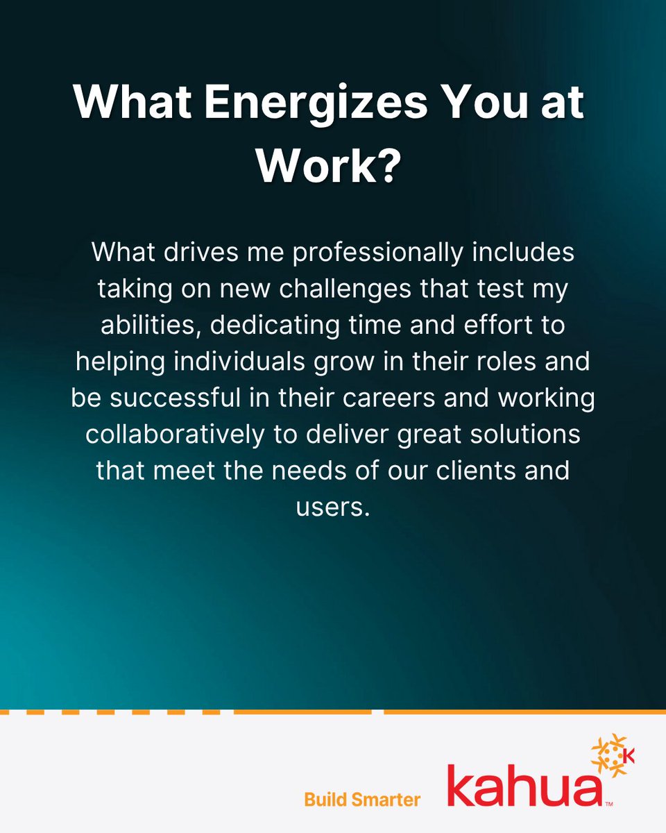KahuaInc's tweet image. 💡 Meet Daren May, Senior Director of Development at Kahua.
He thrives on challenge, mentors others and builds the tools that power our platform. Outside work, he and his wife enjoy life on their Colorado ranch. 🌄
#KahuaLife #EmployeeSpotlight