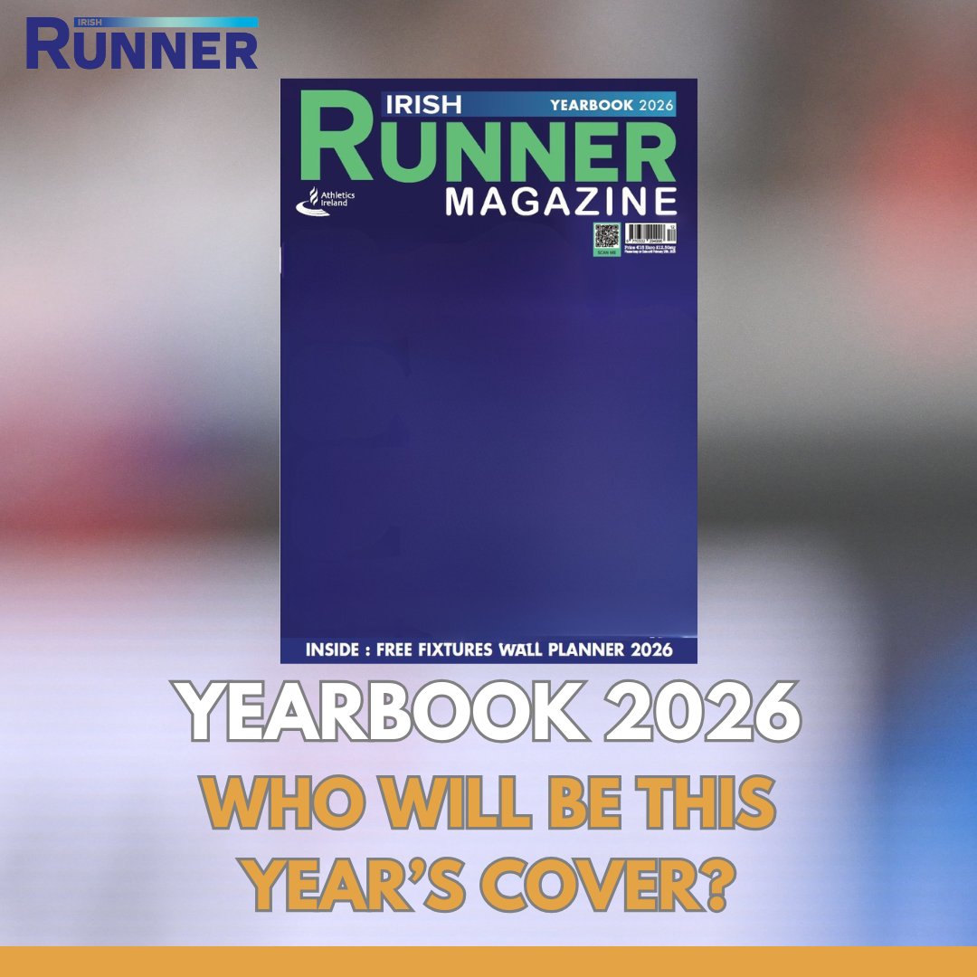 📢𝐘𝐞𝐚𝐫𝐛𝐨𝐨𝐤 𝟐𝟎𝟐𝟔 𝐢𝐬 𝐜𝐨𝐦𝐢𝐧𝐠!

The 2026 Irish Runner Yearbook will be available for pre-order from tomorrow, but who will be on the front cover?🤔

⏳Keep an eye on the Irish Runner Magazine socials tomorrow afternoon😉

#IrishRunnerMagazine #IrishAthletics