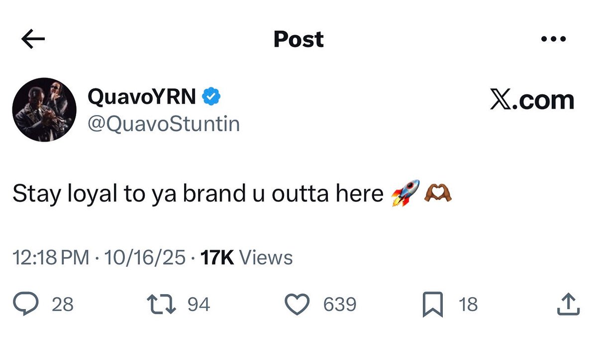 Quavo speaks