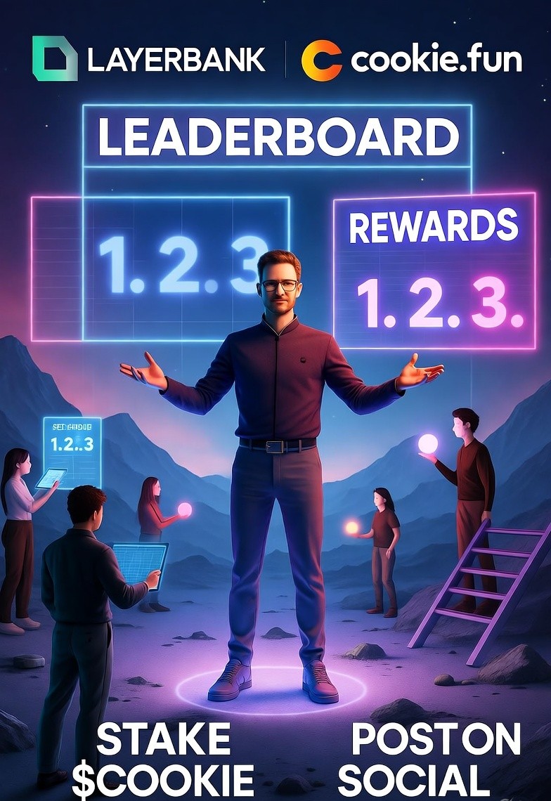 Sheikh7458's tweet photo. DeFi degens, @LayerBankFi  is lvling up with @cookie_fun 's ACM campaign! Deploy your capital on LayerBank to multiply your Cookie Snaps into cSNAPS—unlock exclusive rewards, track mindshare in real-time, and earn from quality CT engagement. No more bots; real loyalty wins here. https://t.co/RVcpGuEZsx
