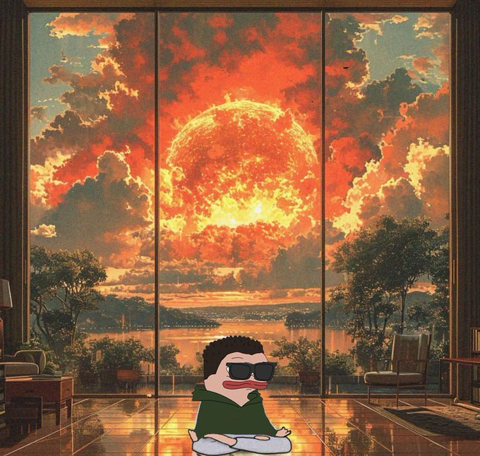 BroCoinX's tweet photo. bro is chilling https://t.co/VBuaLqeEgt