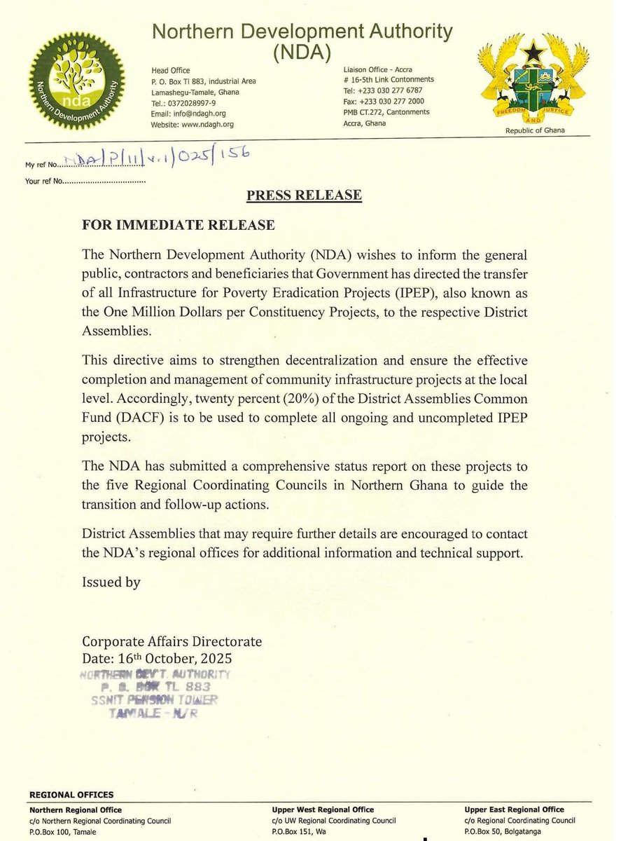 sonofjacob98's tweet image. Ah so there was 1 million per Constituency projects? Ndc swore NPP has chopped the money....

#WeAreAllInvolved