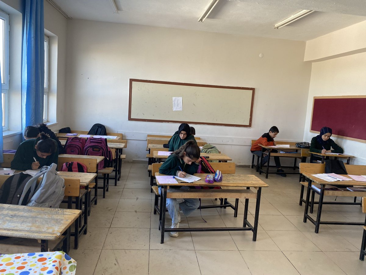 5-6-7 ve 8. Sınıf öğrencilerimize genel deneme sınavı yaptık