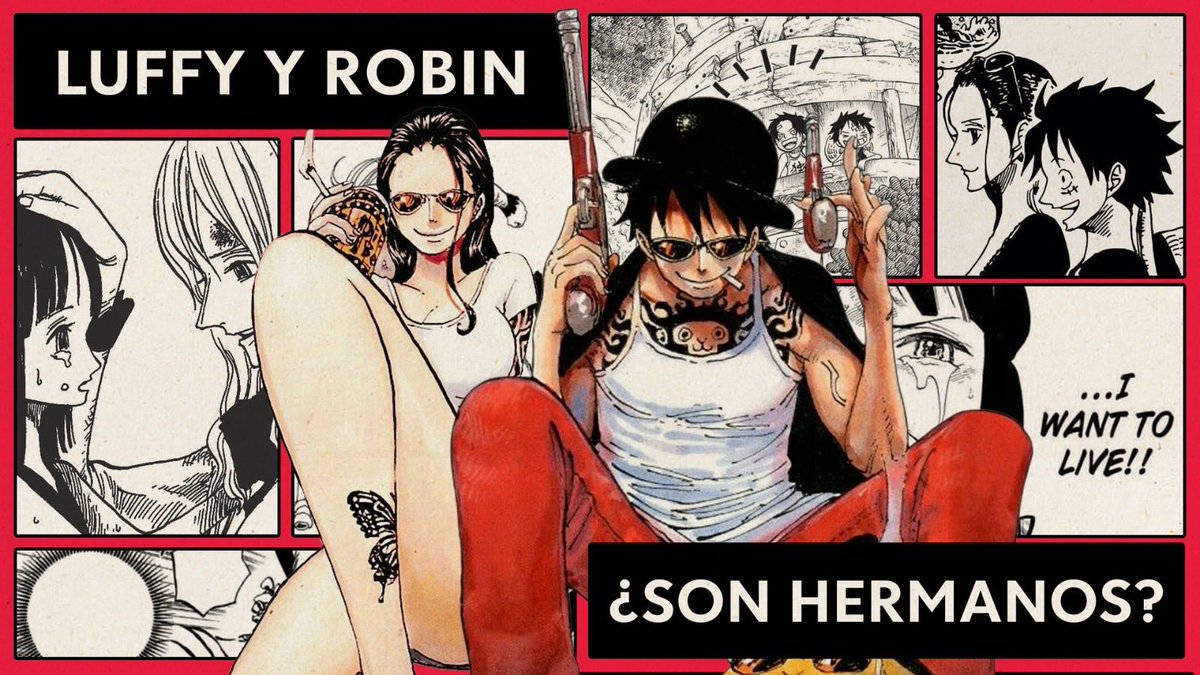 D•JOSEPPE10 🏴☠️ FicZone 🔜 (@djoseppe10) on Twitter photo 🚨 NUEVO VÍDEO 💬
Creo que hay una posibilidad de que Luffy y Robin sean hermanos y en este vídeo os cuento todo a ver qué os parece 👀
Disfrutad ✊🏾
youtu.be/3ugUm1CD4AY?si… 🚨 NUEVO VÍDEO 💬
Creo que hay una posibilidad de que Luffy y Robin sean hermanos y en este vídeo os cuento todo a ver qué os parece 👀
Disfrutad ✊🏾
youtu.be/3ugUm1CD4AY?si…