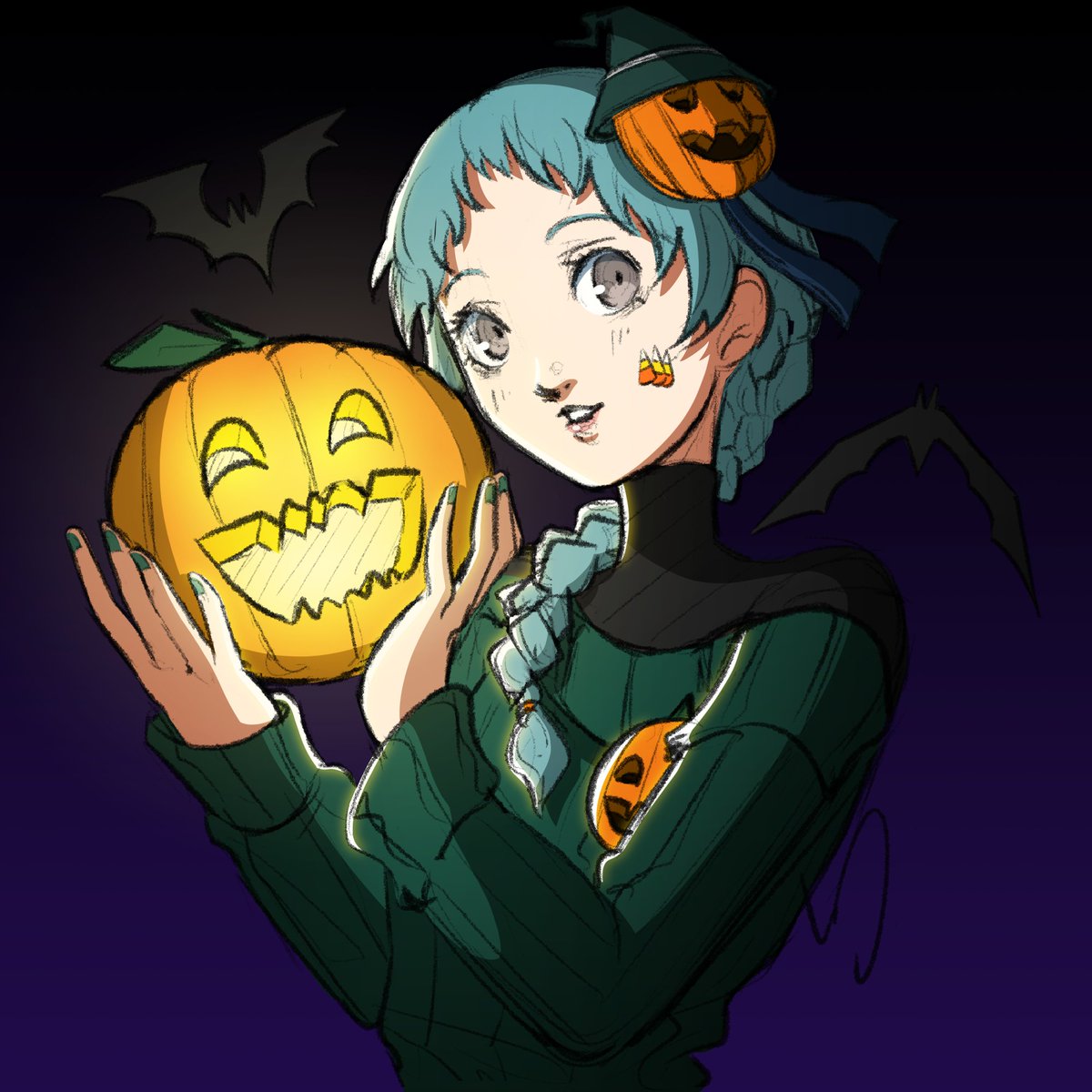 Halloween Fuuka 🎃🕯️💙
#persona3 #fuukayamagishi