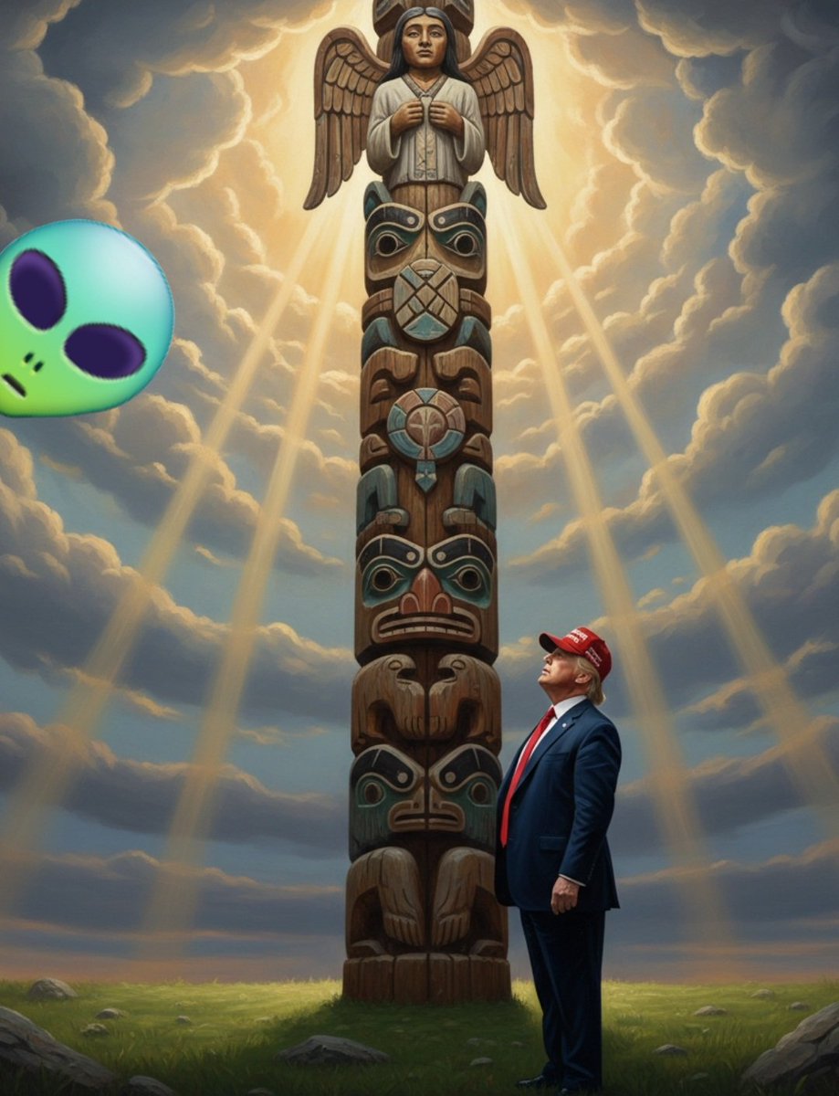 WHY, why will no one ask the question of why he is at the bottom of the totem pole to get to heaven.. why????