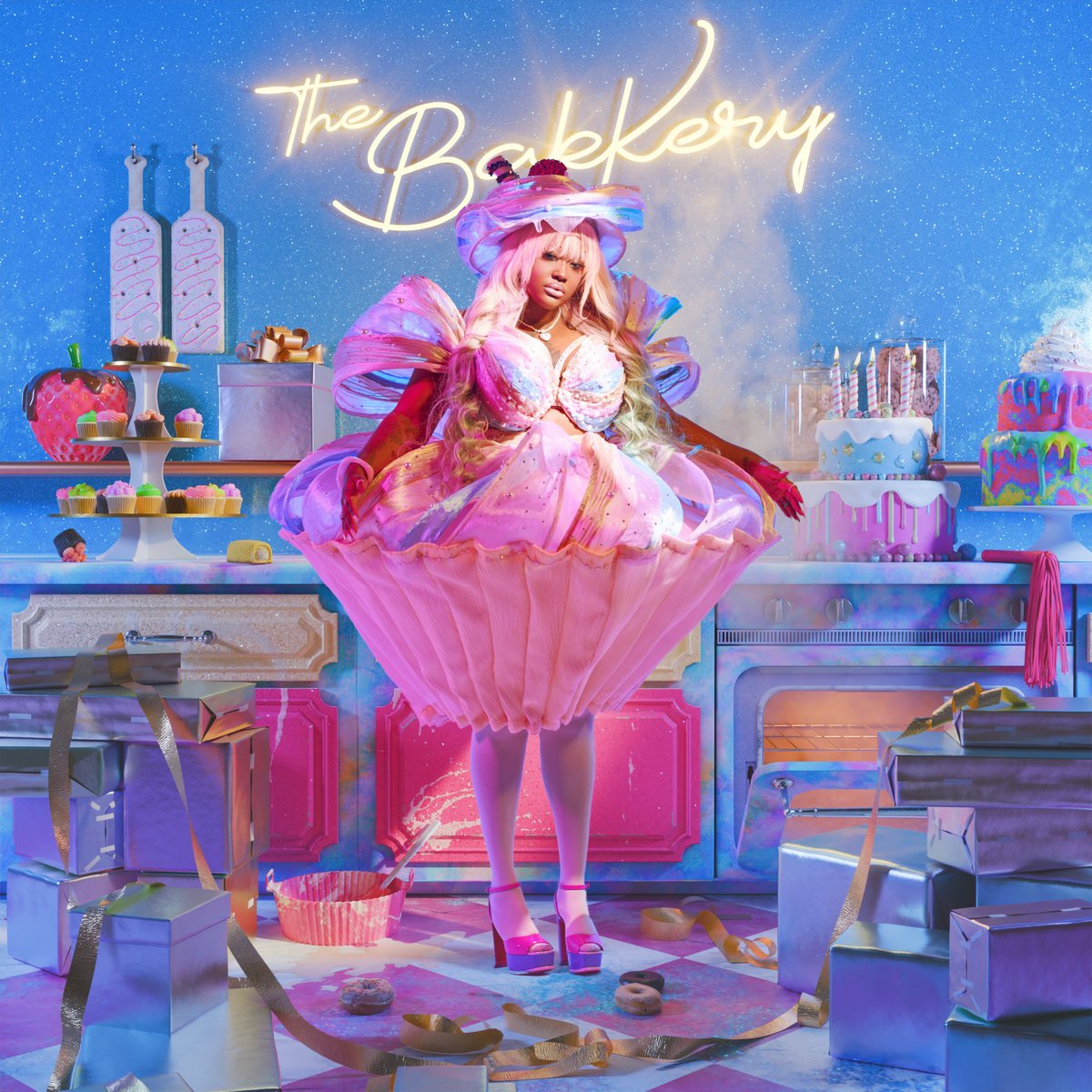 PopBase's tweet image. CupcakKe announces new album ‘The BakKery’ out next Friday, October 24th.