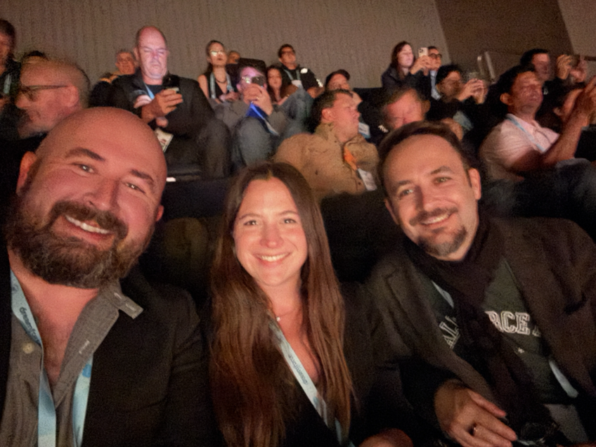 DevsUtd's tweet photo. #DF25   Day 2:  𝗘𝗣𝗜𝗖 𝗡𝗶𝗴𝗵𝘁 𝗮𝘁 #DreamFest! 

Our team rocked 🎸🤘out with the @TrailblazerCommunity and 
the legendary @Metallica 
at the biggest #ConcertForKids!

All for a great cause UCSF Benioff Children’s Hospitals Giving back never sounded so good!💙 https://t.co/CTV1aIaeji