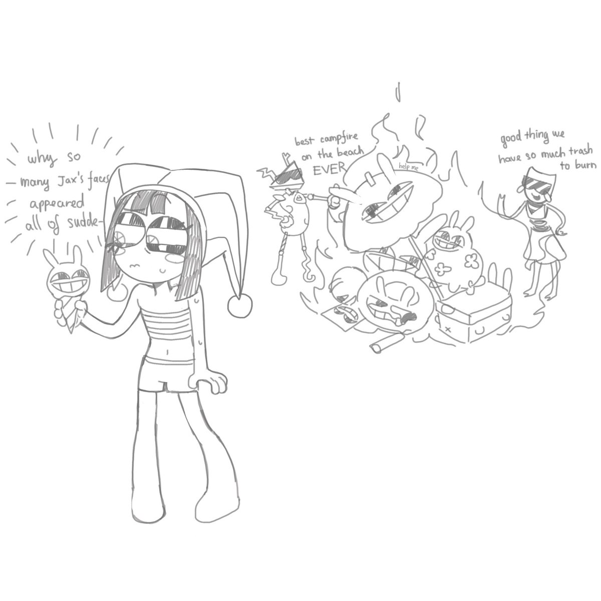 They're bonding so well