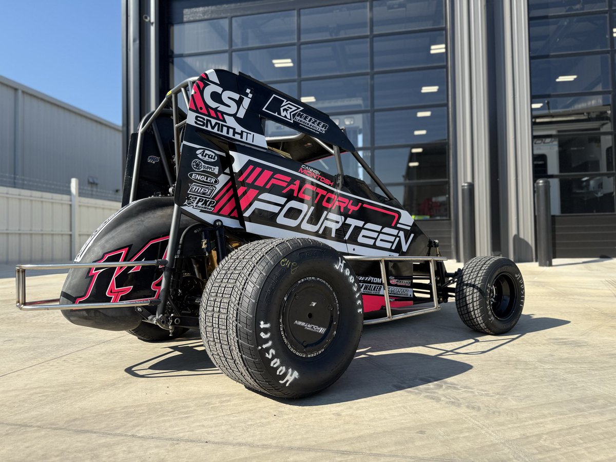 cannonmacracing's tweet image. RACEDAY in T-Town😮‍💨

@Cannon_mac08 will be piloting the @Factory14_ #14C machine for prelim night1️⃣ of the #KKMGivebackClassic tonight at @PortCity_Racing 🤘🏽

Catch all the action LIVE on @FloRacing 

@KKM_67 | @POWRi_Racing