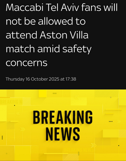 BladeoftheS's tweet image. Israeli football thugs have been banned from the UK.
Excellent.